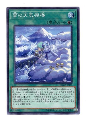 画像1: 雪の天気模様